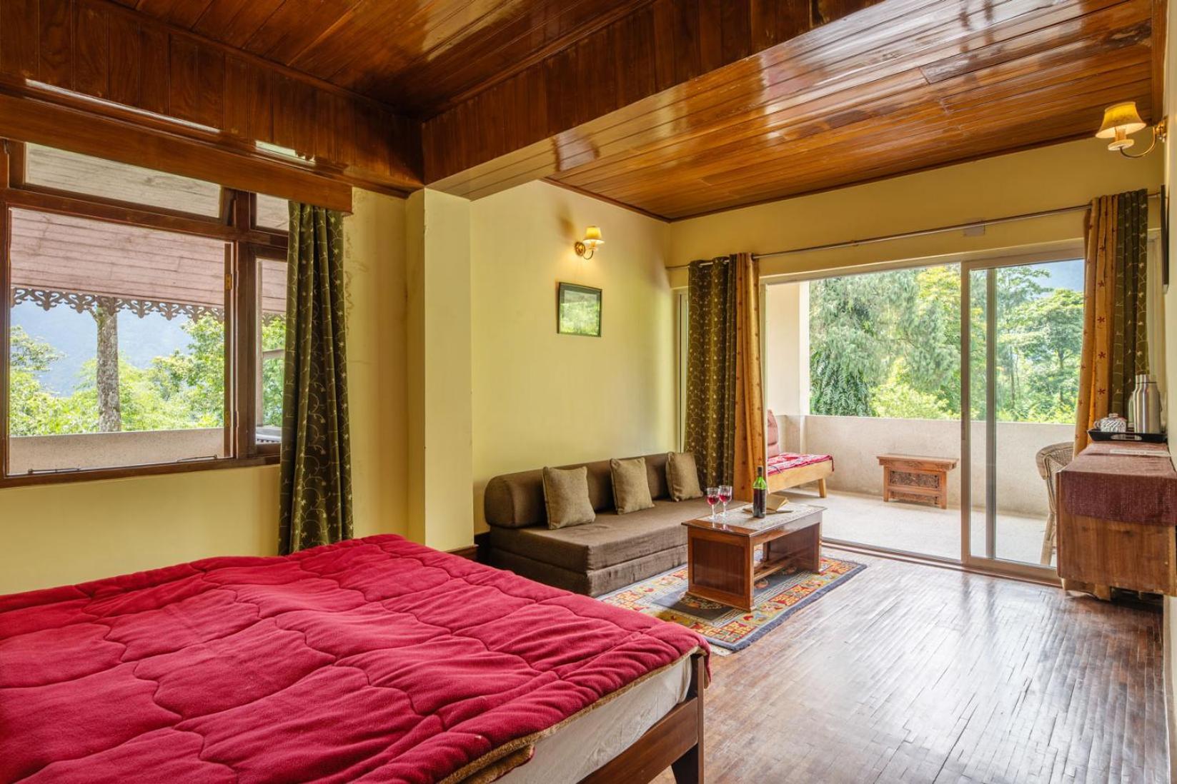 La Ipsing Farm By Stayvista - 3 Bhk Villa With Balcony, Mountain View, Indoor Games, And Pet Friendly Samdong エクステリア 写真